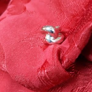 Vintage Sterling Heavy Modernist Ring